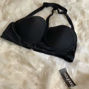 Plus Choker Bikini Top